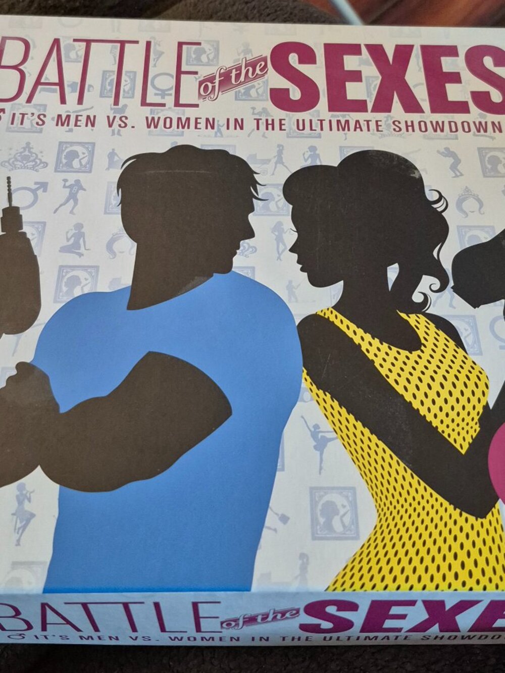 Battle of the Sexes Trivia Board Game by Spin Masters Adult Party Game Ages 16+
